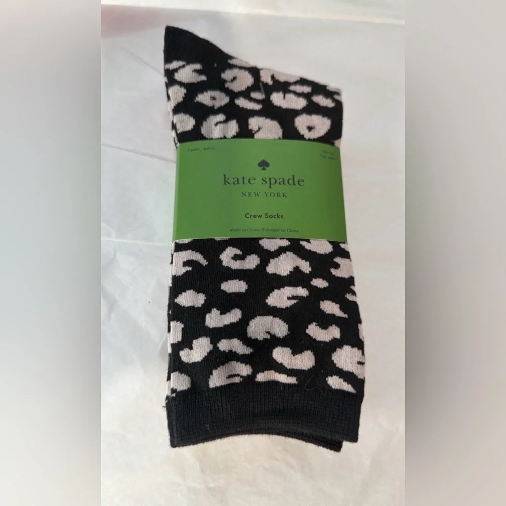 Kate Spade 3 pairs of long socks